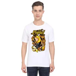 BAESD Men Printed Raw Edge T-shirt-picture-14