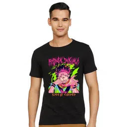 BAESD Men Printed Raw Edge T-shirt-picture-16