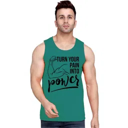 BAESD Men Printed Round Neck Sleeveless Gym Vest-picture-12