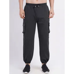 BAESD Men Relaxed Straight Leg High-Rise Cotton Joggers Trousers-picture-33