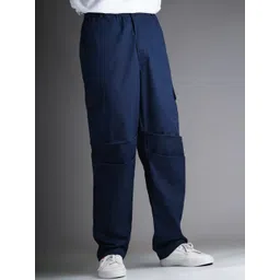 BAESD Men Relaxed Straight Leg High-Rise Regular Fit Cotton Cargo Trouser-picture-21