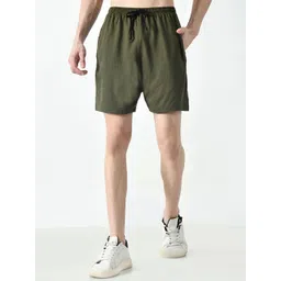 BAESD Men Solid High-Rise Shorts-picture-25