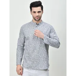 BAESD Men Thread Work Floral Kurta-picture-36