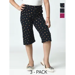 BAESD Pack Of 2 Girls Printed Capris-picture-46