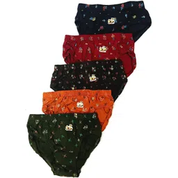 BAESD Pack Of 5 Printed Cotton Hipster Briefs-picture-10