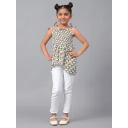 BAESD Polka Dot Cotton Crop Top image 1