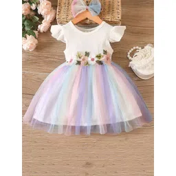 BAESD Print Fit & Flare Dress-picture-17