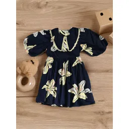 BAESD Print Fit & Flare Dress-picture-30