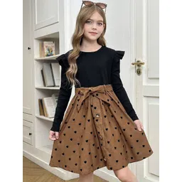 BAESD Print Fit & Flare Dress-picture-31