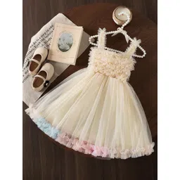 BAESD Print Net A-Line Dress-picture-43