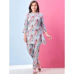 BAESD Printed Top With Trousers Co-Ords-picture-14