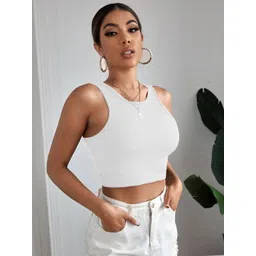 BAESD Round Neck Sleeveless Tank Crop Top-picture-20