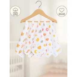 BAESD Set Of 6 Printed Muslin Cotton Baby Washcloths-picture-20
