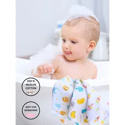 BAESD Set Of 6 Printed Muslin Cotton Baby Washcloths image 5