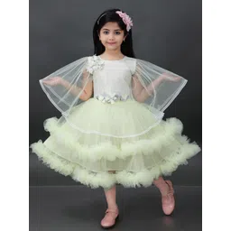 BAESD Striped Net Fit & Flare Dress-picture-39