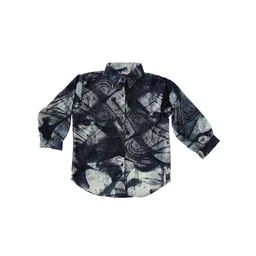 BAESD Tropical Print Roll-Up Sleeves Chiffon Shirt Style Top-picture-23