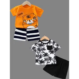 BAESD Unisex Kids Colourblocked T-shirt with Shorts-picture-15