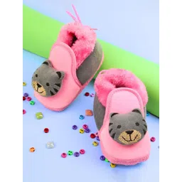 BAESD Unisex Kids Cotton Animal Face Booties-picture-23