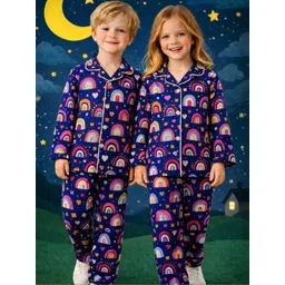 BAESD Unisex Kids Printed Night suit-picture-23
