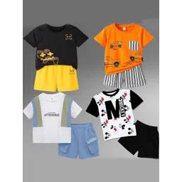 BAESD Unisex Kids Printed T-shirt with Shorts-picture-30