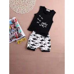 BAESD Unisex Kids Printed T-shirt with Shorts-picture-26