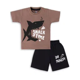 BAESD Unisex Kids Printed T-shirt with Shorts-picture-18