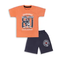 BAESD Unisex Kids Printed T-shirt with Shorts-picture-58