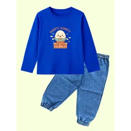 BAESD Unisex Kids Printed T-shirt with Trousers-picture-27