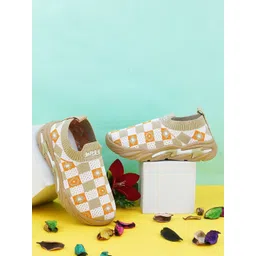 BAESD Unisex Kids Woven Design Slip-On Sneakers-picture-19