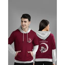 BAESD Unisex Pack Of 2 Couple Full Sleeve Sweatshirt-picture-11