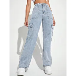 BAESD Women Comfort Fit Light Fade High-Rise Stretchable Jeans-picture-23