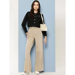 BAESD Women Crop Denim Jacket image 2