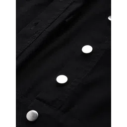 BAESD Women Crop Denim Jacket image 3