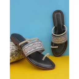 BAESD Women Embellished Open Toe Flats-picture-30