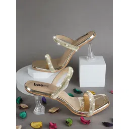 BAESD Women Embellished Party Stiletto Mules-picture-41