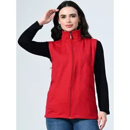 BAESD Women Fleece Lightweight Open Front Jacket-picture-27