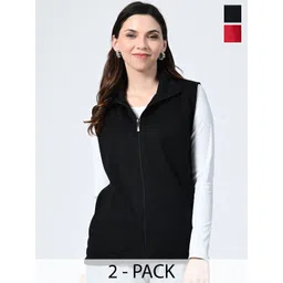 BAESD Women Fleece Lightweight Open Front Jacket-picture-32