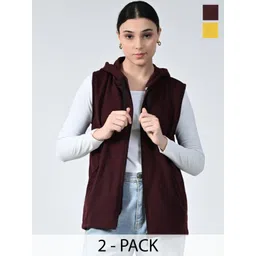 BAESD Women Fleece Lightweight Open Front Jacket-picture-16