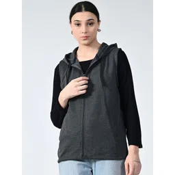 BAESD Women Fleece Lightweight Open Front Jacket-picture-18