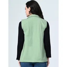 BAESD Women Fleece Lightweight Open Front Jacket image 5