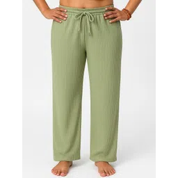 BAESD Women High-Rise Cotton Lounge Pants-image-28