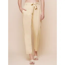 BAESD Women High-Rise Cropped Trousers-picture-30