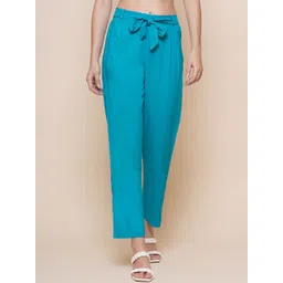 BAESD Women High-Rise Cropped Trousers-picture-32