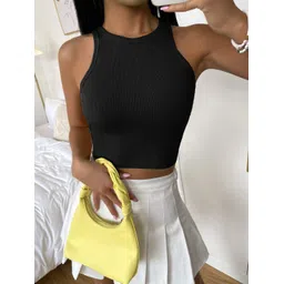 BAESD Women Knitted Crop Top-picture-13