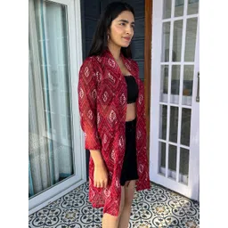 BAESD Women Longline Shrug image 4