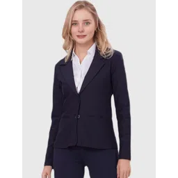 BAESD Women Notched Lapel Collar Single-Breasted Formal Blazer-picture-47