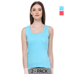 BAESD Women Pack Of 2 Cotton Tank Top-picture-23