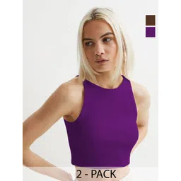 BAESD Women Pack of 2 Crop Top-picture-13