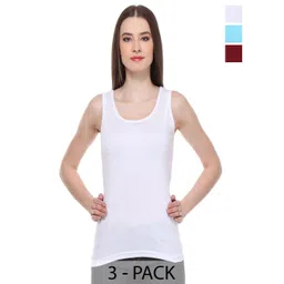 BAESD Women Pack Of 3 Cotton Tank Top-picture-34
