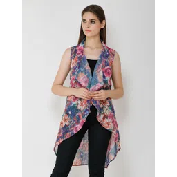 BAESD Women Printed Longline Shrug-picture-29